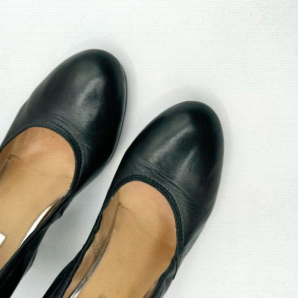 DRIES VAN NOTEN BLACK LEATHER HEELS CHUNKY HEELS WOMEN MADE IN ITALY  39.5 - Picture 9 of 16